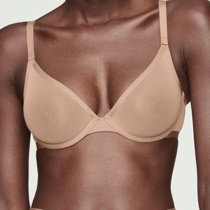 NWOT Cuup the plunge mesh bra.